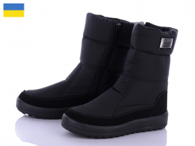 Gv 011 чорний (зима) черевики жіночі