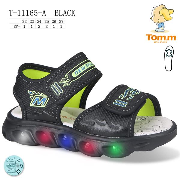Tom.M 11165A LED (літо) дитячі босоніжки