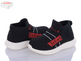 Fzd AW966 black-red (демі) кросівки дитячі
