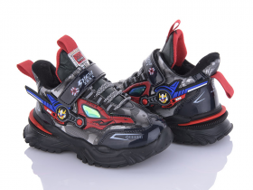 Міфер A211B black-red (зима) кросівки дитячі
