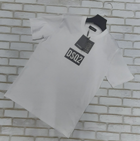 No Brand 146 white (лето) футболка мужские
