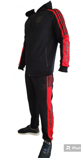 No Brand 551 black (деми) костюм спорт мужские