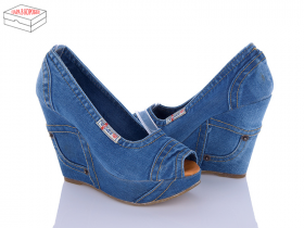 Ersax 2017 синій (літо) туфлі жіночі
