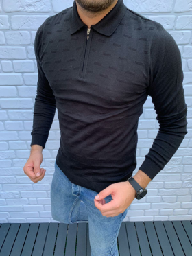 No Brand S637 black (зима) свитер мужские