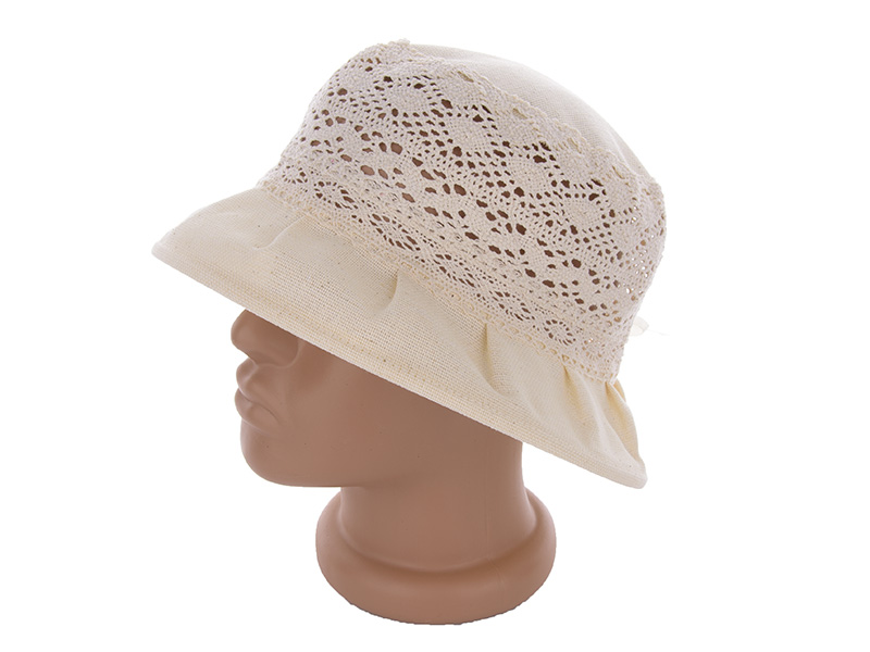 No Brand WI04 beige (літо) жіночі капелюх