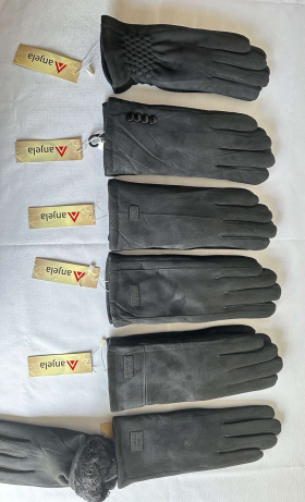 No Brand 16 black (зима) жіночі рукавички