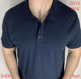 No Brand 5015 navy (лето) футболка мужские