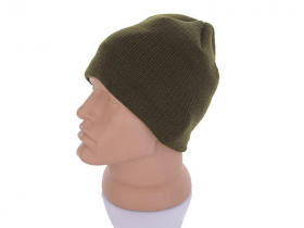 No Brand F0004 green (зима) шапка чоловіча