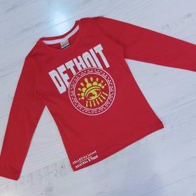 No Brand 501-1 red (деми) свитер детские