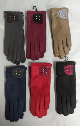 No Brand 17 mix (зима) перчатки женские