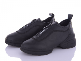 Violeta 197-111 black (демі) кросівки жіночі