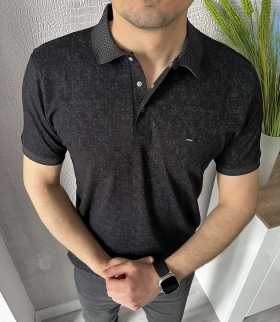 No Brand 1560 black (лето) футболка мужские