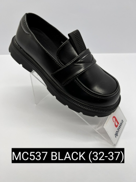 Apawwa Apa-MC537 black (деми) туфли детские