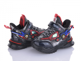 Міфер A211S black-red (зима) кросівки дитячі