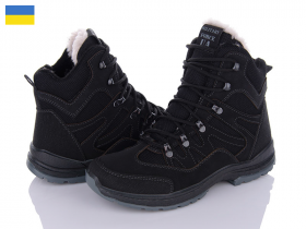 Paolla ПАТ3 чорний (зима) ботинки мужские