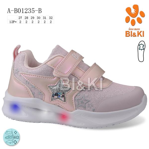Bi&Ki 01235B LED (деми) кроссовки детские