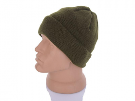 No Brand F0010 green (зима) шапка чоловіча
