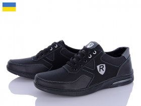 Paolla KP38R чорний (демі) туфлі чоловічі