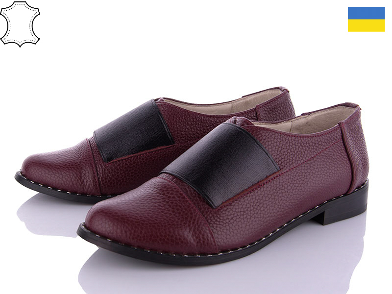 A.Lex 7783 фл бордо (демі) жіночі туфлі
