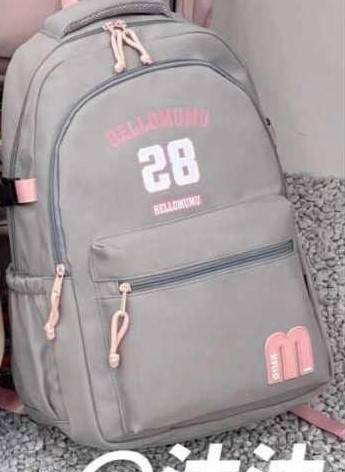 No Brand Z1535 grey (деми) рюкзак детские