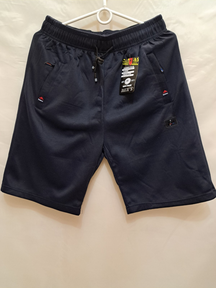 No Brand 1091 navy (лето) шорты мужские