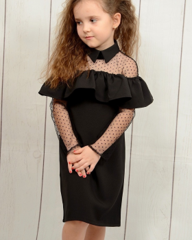 No Brand EL45 black (лето) платье детские