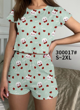 No Brand 300017 mint (лето) пижама женские