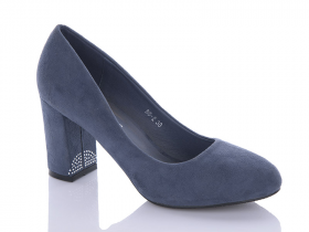 Qq Shoes B6-2 blue (демі) жіночі туфлі