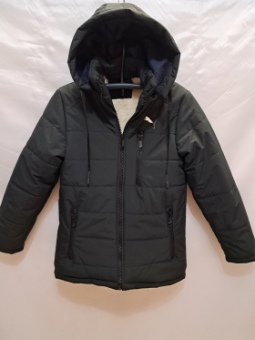 No Brand 4048-1 black (зима) куртка мужские