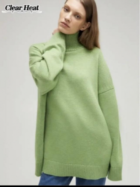 No Brand 26336 mint (демі) светр жіночі