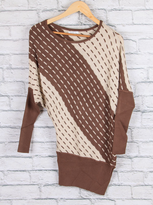 No Brand J12027 коричневий (демі) светр жіночі