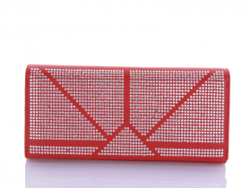No Brand VO299 red (демі) гаманець жіночі