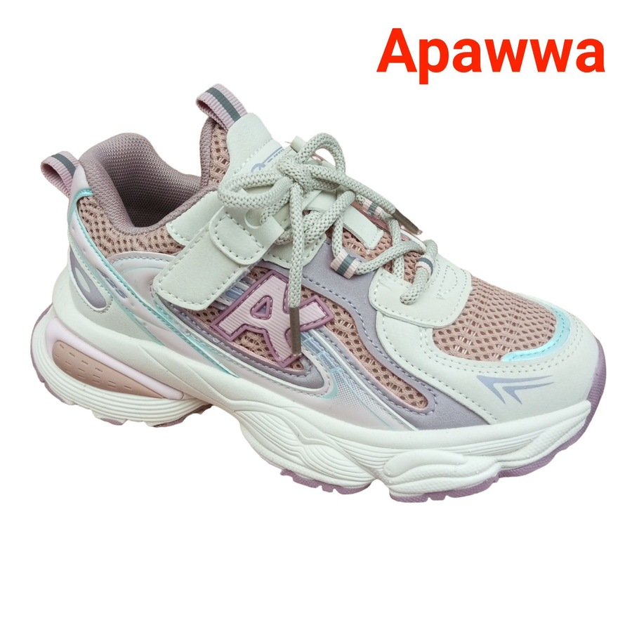 Apawwa Apa-G677 pink (деми) кроссовки детские