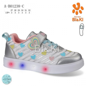 Bi&amp;Ki 01238C LED (демі) кросівки дитячі