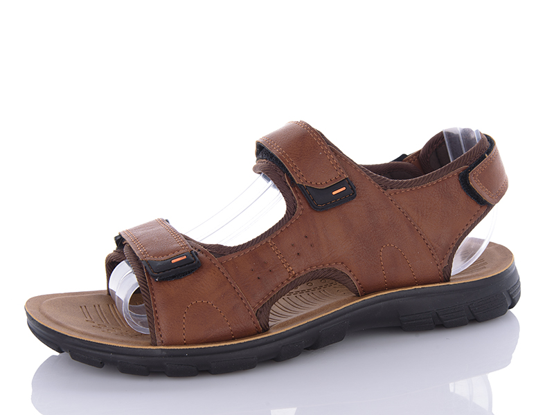 Maznlon A888 brown (літо) сандалі чоловічі