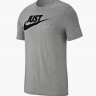 No Brand 2829 grey (лето) футболка мужские