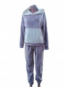 No Brand 63 grey (зима) пижама женские