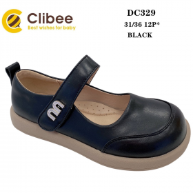 Clibee LD-DC329 black (лето) туфли детские