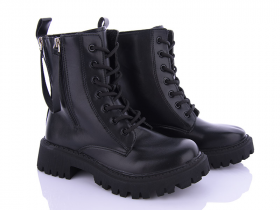 Ailaifa LX19 black (деми) ботинки женские