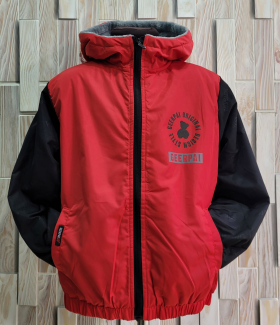 No Brand 1153 red (деми) куртка детские