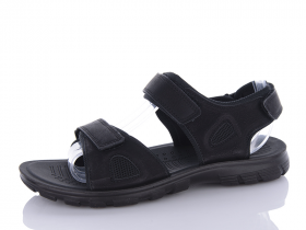 Maznlon A889 black (літо) сандалі чоловічі