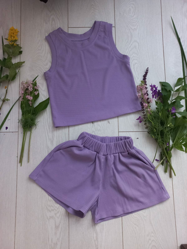 No Brand K1-3 purple (лето) костюм детские