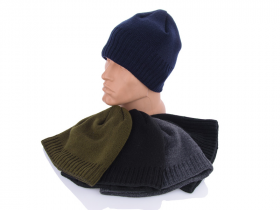 No Brand AS02 mix (зима) шапка мужские