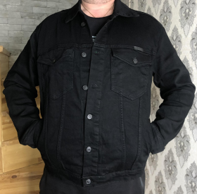 No Brand 2000 black (S-XL) (зима) куртка чоловіча