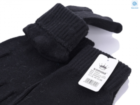 Корона 8180 black (зима) перчатки мужские