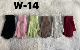No Brand W14 mix (зима) перчатки женские