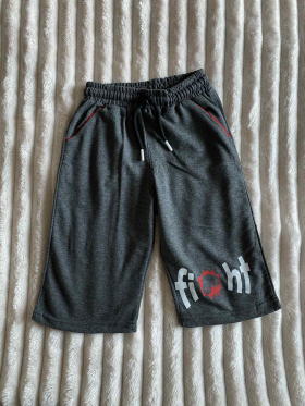 No Brand BB214 grey (лето) шорты детские