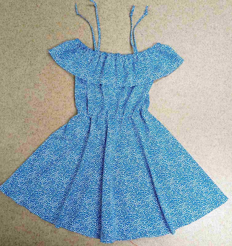 No Brand Q001-18 blue (літо) сукня дитячі