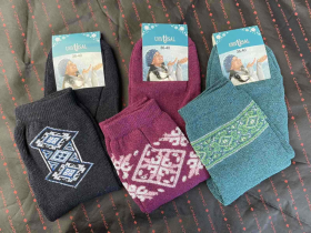 No Brand A045 mix (зима) шкарпетки жіночі
