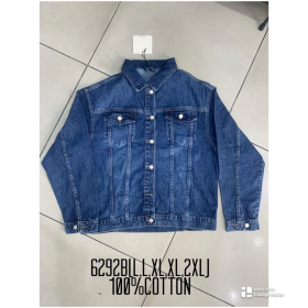 No Brand 6292B blue (деми) куртка женские